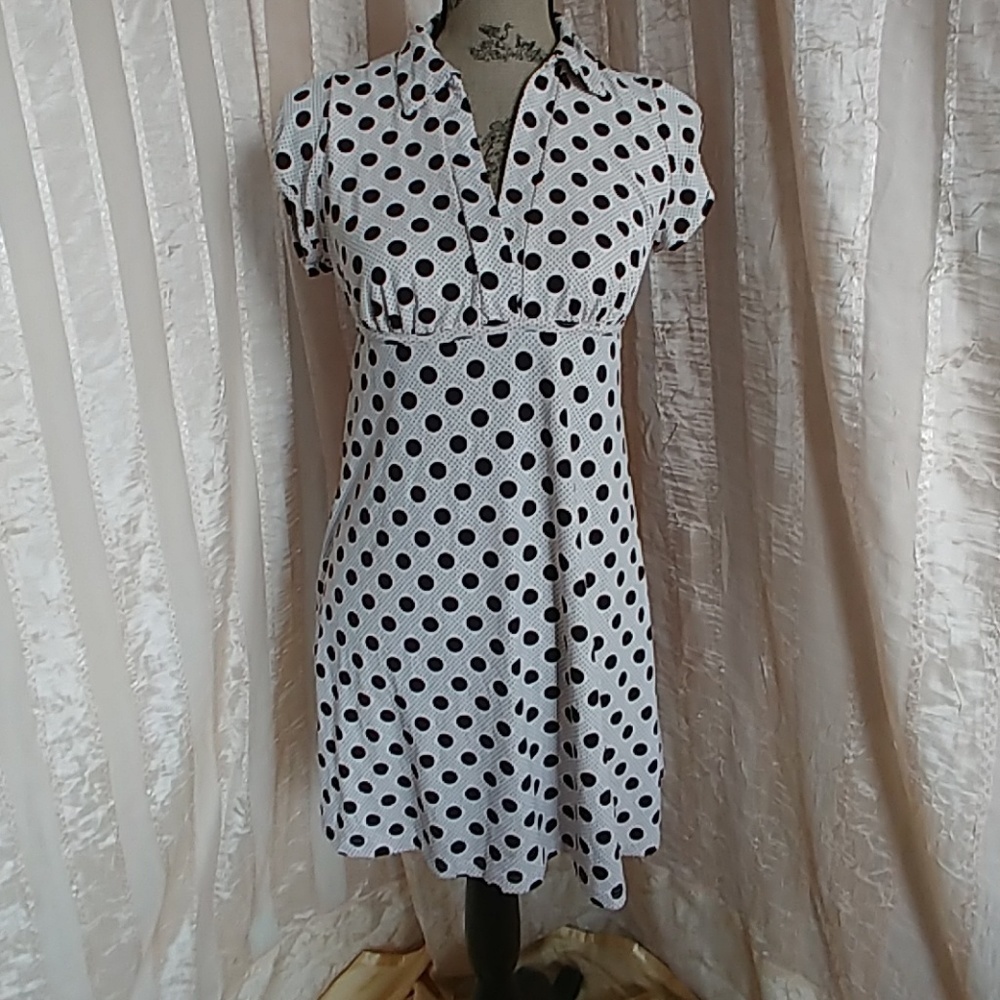 Forever Women's Polka Dot Dress